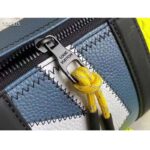 Louis Vuitton LV Unisex Polochon Yellow Monogram Embossed Taurillon Cowhide Leather - Image 9