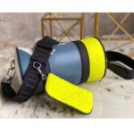 Louis Vuitton LV Unisex Polochon Yellow Monogram Embossed Taurillon Cowhide Leather - Image 6