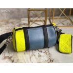 Louis Vuitton LV Unisex Polochon Yellow Monogram Embossed Taurillon Cowhide Leather - Image 4