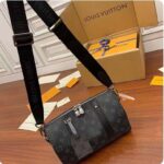 Louis Vuitton Unisex City Keepall Monogram Eclipse Monogram Eclipse Reverse Coated Canvas – Bild 4