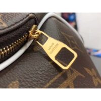 Louis Vuitton Unisex Ellipse BB handbag Brown Monogram Coated Canvas Cowhide Leather (10)