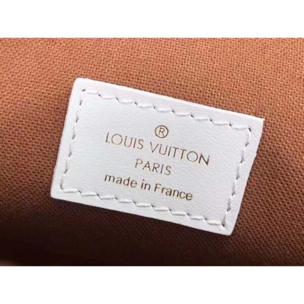Louis Vuitton Unisex Ellipse BB handbag Brown Monogram Coated Canvas Cowhide Leather (8)