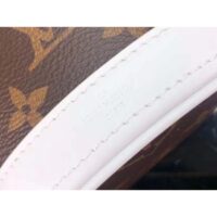 Louis Vuitton Unisex Nano Bucket Brown Monogram Coated Canvas Cowhide Leather (6)