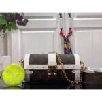 Louis Vuitton Unisex Papillon Trunk Handbag Monogram Coated Canvas Cowhide Leather – Bild 2