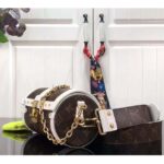 Louis Vuitton Unisex Papillon Trunk Handbag Monogram Coated Canvas Cowhide Leather – Bild 5