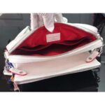 Louis Vuitton Unisex Trio Messenger White Damier Spray Cowhide Leather - Bild 6