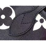 Louis Vuitton Women Neverfull MM Tote Midnight Fuchsia Monogram Coated Canvas - Imagen 9