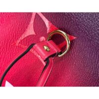 Louis Vuitton Women Neverfull MM Tote Midnight Fuchsia Monogram Coated Canvas (2)