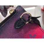 Louis Vuitton Women Neverfull MM Tote Midnight Fuchsia Monogram Coated Canvas - Imagen 8