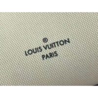 Louis Vuitton Women On My Side MM Tote Bag Black Canvas Smooth Cowhide (11)