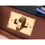 Louis Vuitton Women On My Side PM Tote Bag Brown Canvas Smooth Cowhide - Imagen 7