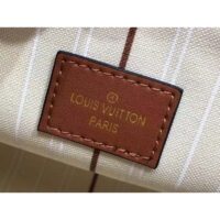 Louis Vuitton Women On My Side PM Tote Bag Brown Canvas Smooth Cowhide (8)