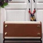 Louis Vuitton Women On My Side PM Tote Bag Brown Canvas Smooth Cowhide - Imagen 5