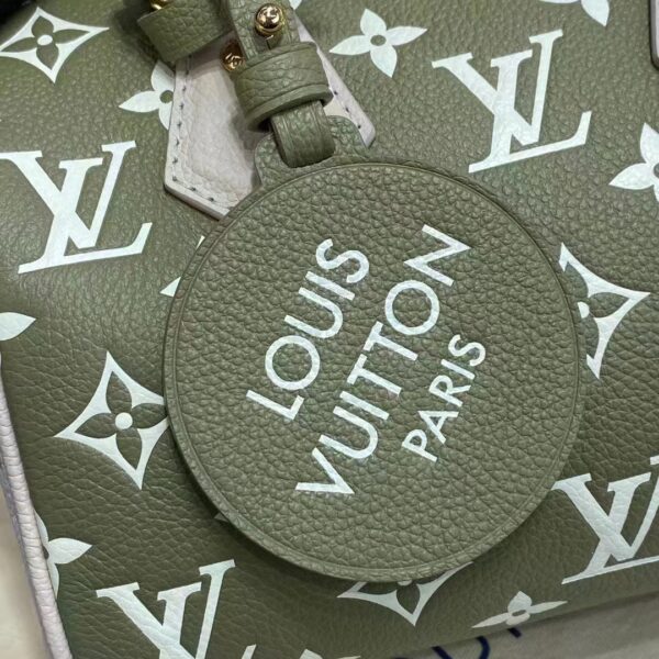 Louis Vuitton Women Speedy Bandouliere 20 Bag Printed Embossed Grained Cowhide Leather (1)