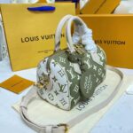 Louis Vuitton Women Speedy Bandouliere 20 Bag Printed Embossed Grained Cowhide Leather - Image 5