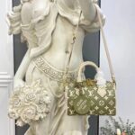 Louis Vuitton Women Speedy Bandouliere 20 Bag Printed Embossed Grained Cowhide Leather - Image 2