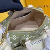 Louis Vuitton Women Speedy Bandouliere 20 Bag Printed Embossed Grained Cowhide Leather (3)