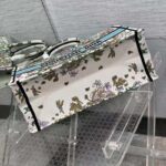 Dior Unisex CD Large Book Tote Latte Multicolor D-Constellation Embroidery - Image 7