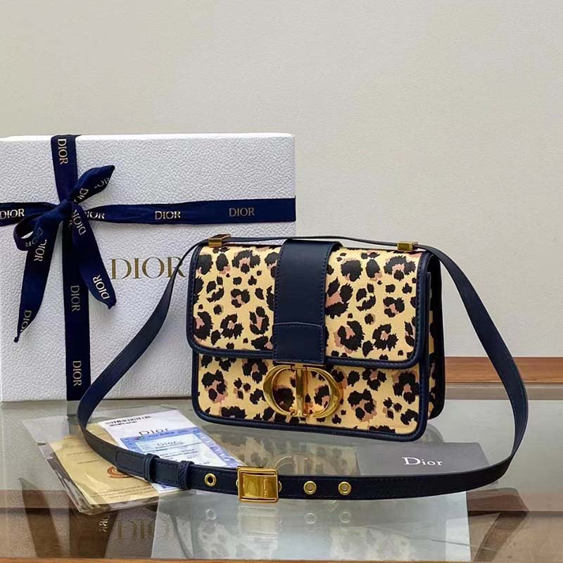 Handbags  Dior Womens 30 Montaigne Bag Beige Multicolor Mizza Pony-Hair  Calfskin ~ Antoniaweir