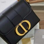 Dior Women CD 30 Montaigne Bag Black Box Calfskin - Bild 3