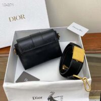 Dior Women CD 30 Montaigne Bag Black Box Calfskin (3)