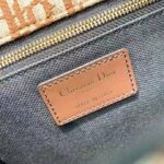 Dior Women CD 30 Montaigne Bag CD Clasp Burgundy Dior Oblique Jacquard - Image 10