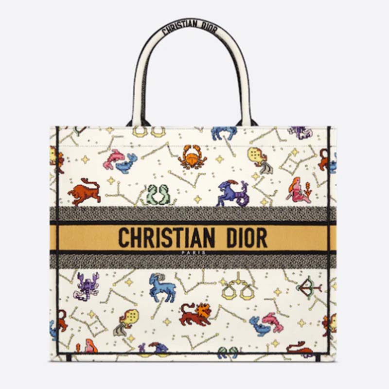 Christian Dior Multicolour Large Dior Book Tote – STYLISHTOP