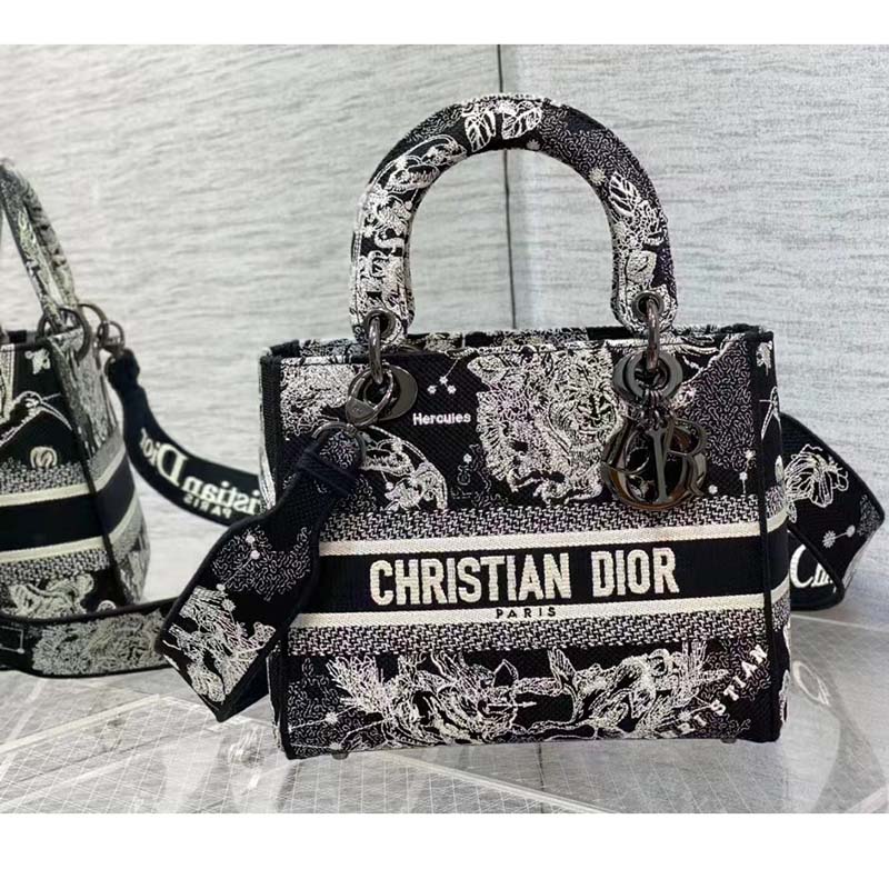 Christian Dior 2022 Pixel Zodiac Medium Lady D-Lite