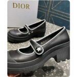 Dior Women CD Shoes D-Doll 2.0 Pump Black Supple Calfskin 3.5 cm Heel - Image 8