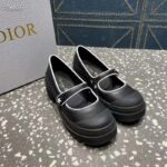 Dior Women CD Shoes D-Doll 2.0 Pump Black Supple Calfskin 3.5 cm Heel - Image 2