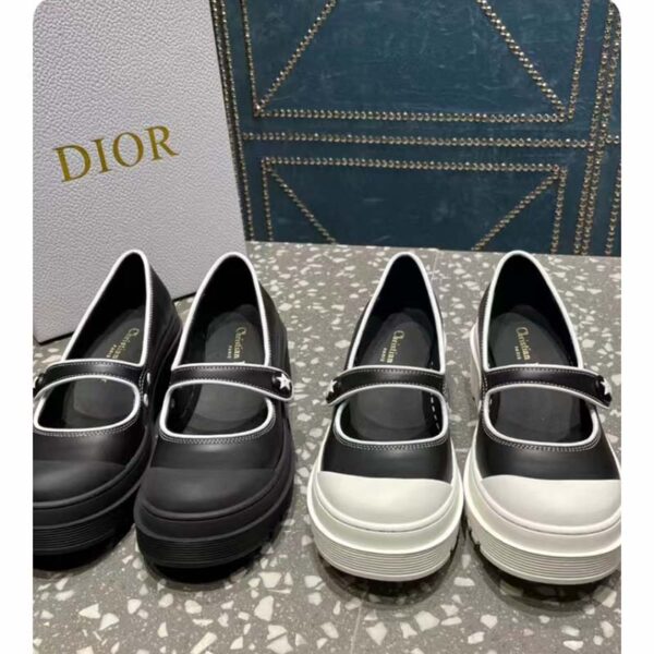 Dior Women CD Shoes D-Doll 2.0 Pump Black Supple Calfskin 3.5 cm Heel (4)
