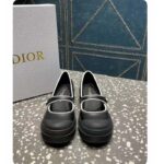Dior Women CD Shoes D-Doll 2.0 Pump Black Supple Calfskin 3.5 cm Heel - Image 6