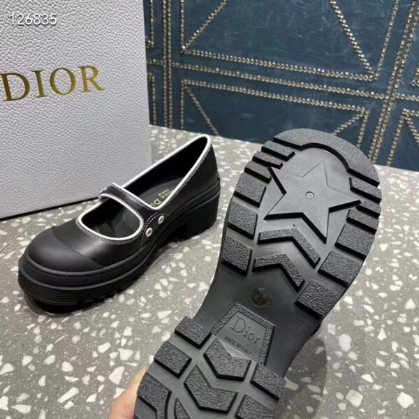 Dior Women CD Shoes D-Doll 2.0 Pump Black Supple Calfskin 3.5 cm Heel (7)