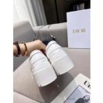 Dior Women CD Shoes Dior Code Loafer White Brushed Calfskin – Image 5