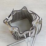 Fendi Women Mon Tresor Two-Toned Perforated Leather Mini Bag - Image 6