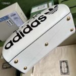 Gucci Unisex Adidas x Gucci Mini Duffle Bag Off-White Leather Interlocking G - Bild 6