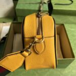 Gucci Unisex Adidas x Gucci Small Shoulder Bag Yellow Leather Interlocking G - Image 5