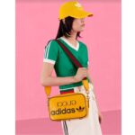 Gucci Unisex Adidas x Gucci Small Shoulder Bag Yellow Leather Interlocking G - Image 11