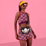 Gucci Unisex GG Adidas x Gucci Horsebit 1955 Mini Bag Black White Leather - immagine 11