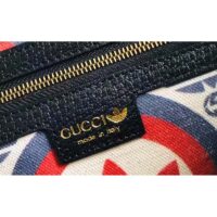 Gucci Unisex GG Adidas x Gucci Small Shoulder Bag Black Leather Green Red Web (8)