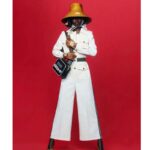 Gucci Unisex GG Adidas x Gucci Small Shoulder Bag Black Leather Green Red Web - Image 13