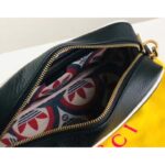 Gucci Unisex GG Adidas x Gucci Small Shoulder Bag Black Leather Green Red Web - Image 6