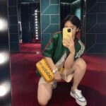 Gucci Unisex GG Adidas x Gucci Small Shoulder Bag Yellow Leather Green Red Web - Image 14