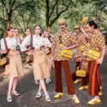 Gucci Unisex GG Adidas x Gucci Small Shoulder Bag Yellow Leather Green Red Web - Image 11