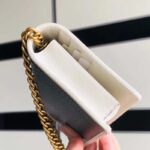 Gucci Women GG Adidas x Gucci Wallet Chain Black White Leather Interlocking G - Image 5