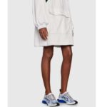 Gucci Unisex Run Sneaker White Blue GG Technical Knit Fabric Interlocking G Rubber - Imagen 15