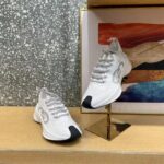 Gucci Unisex Run Sneaker White Technical Knit Fabric Interlocking G Rubber - Image 8