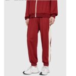 Gucci Unisex Run Sneaker White Technical Knit Fabric Interlocking G Rubber - Image 11