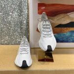 Gucci Unisex Run Sneaker White Technical Knit Fabric Interlocking G Rubber - Image 6