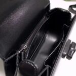 Gucci Women GG Bamboo 1947 Small Top Handle Bag Black Leather Bamboo Hardware - Bild 7